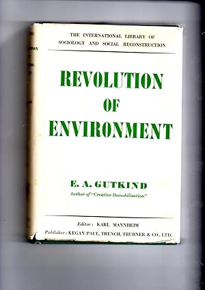 Imagen del vendedor de Revolution of Environment a la venta por Gwyn Tudur Davies