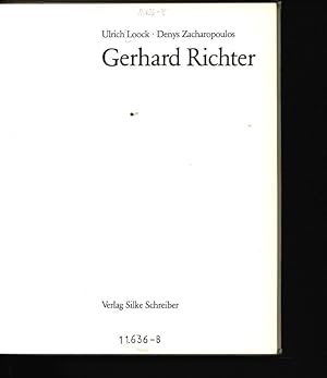 Bild des Verkufers fr Gerhard Richter zum Verkauf von Antiquariat Bookfarm