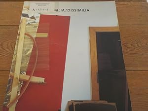 Seller image for Similia, Dissimilia 1987/1988 ; [modes of abstractions in painting, sculpture and photography today] for sale by Antiquariat Bookfarm