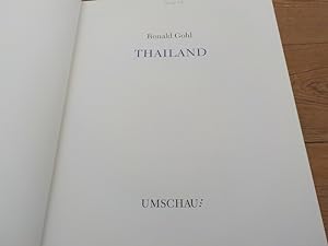 Bild des Verkufers fr Thailand zum Verkauf von Antiquariat Bookfarm