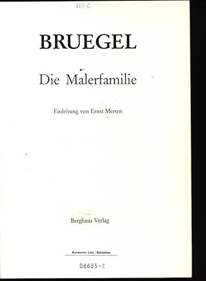 Seller image for Bruegel Die Malerfamilie for sale by Antiquariat Bookfarm