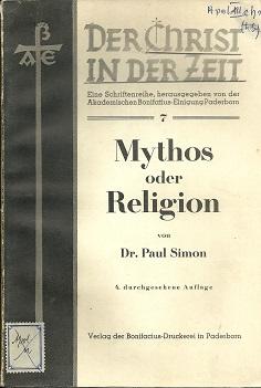 Mythos oder Religion.