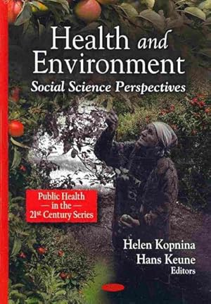 Immagine del venditore per Health and Environment : Social Science Perspectives venduto da GreatBookPrices