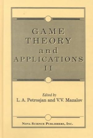 Image du vendeur pour Game Theory and Applications II mis en vente par GreatBookPrices