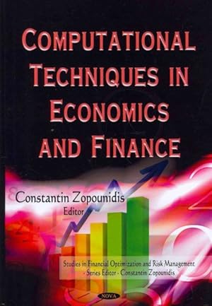 Immagine del venditore per Computational Techniques in Economics and Finance venduto da GreatBookPrices