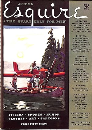 Esquire Magazine: The Quarterly For Men #1 Autumn 1933