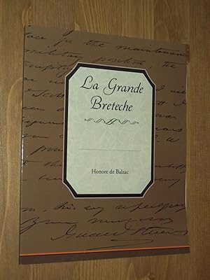 Seller image for La Grande Breteche for sale by Rodney Rogers