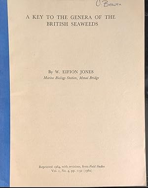Seller image for A Key To The Genera Of The British Seaweeds for sale by Shore Books