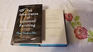 Seller image for The Inheritance Of Solomon Farthing: Signed for sale by SkylarkerBooks