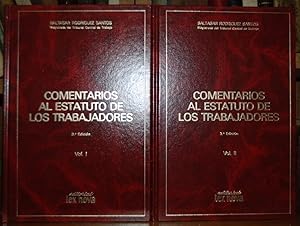 Seller image for COMENTARIOS AL ESTATUTO DE LOS TRABAJADORES for sale by Fbula Libros (Librera Jimnez-Bravo)