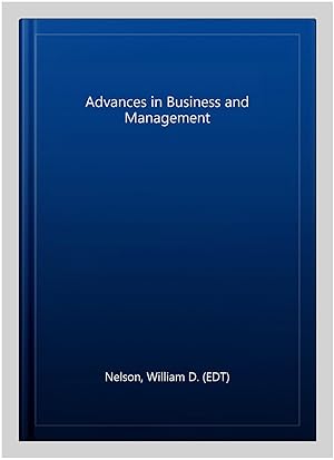 Immagine del venditore per Advances in Business and Management venduto da GreatBookPrices