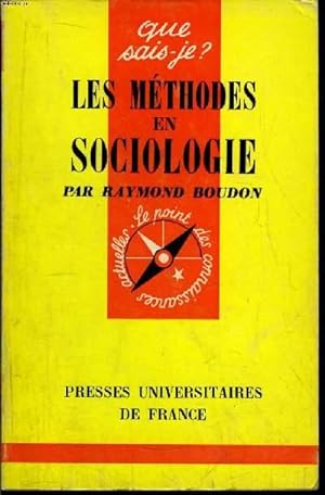 Seller image for Que sais-je? N 1334 Les mthodes en sociologie for sale by Le-Livre