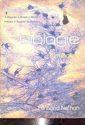 Seller image for Biologie Terminale D for sale by Le-Livre