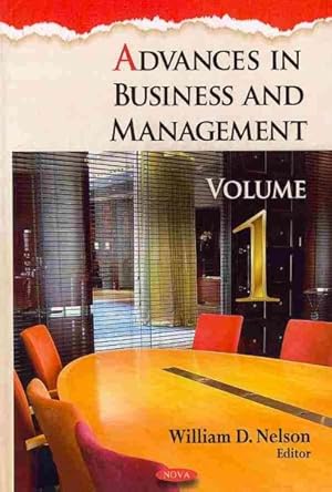 Immagine del venditore per Advances in Business and Management venduto da GreatBookPrices