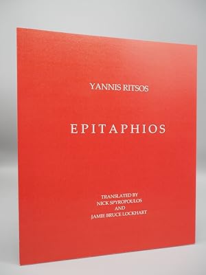 Seller image for Epitaphios for sale by ROBIN SUMMERS BOOKS LTD