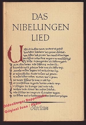 Das Nibelungenlied - RUB 642-45 (1960) - Genzmer, Felix ( eingeleitet und erläutert)