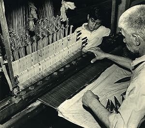 Iran Djafar the little Iranian Weaver old Photo Dominique Darbois 1968