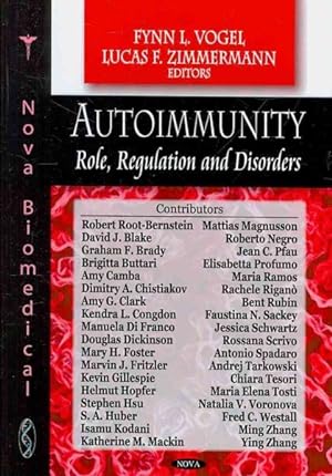 Seller image for Autoimmunity : Role, Regulation and Disorders for sale by GreatBookPrices