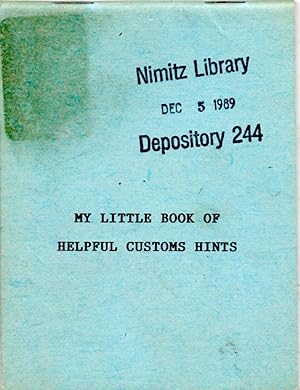 My Little Book of Helpful Customs Hints