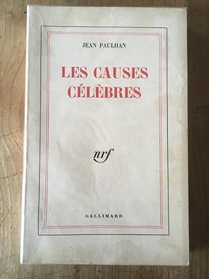 Imagen del vendedor de Les causes clbres a la venta por Librairie des Possibles