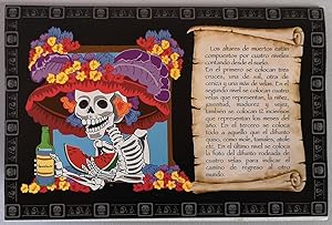 Mini Altar de Muertos. Padi color México Troquelado