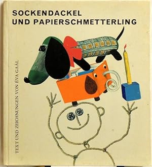 Sockendackel und Papierschmetterling;