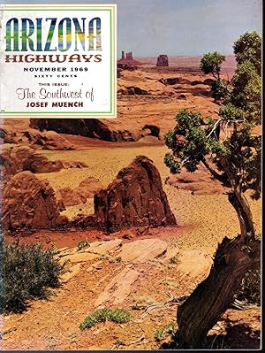 Imagen del vendedor de Arizona Highways: November, 1969: Volume XLV, No. 11 a la venta por Dorley House Books, Inc.