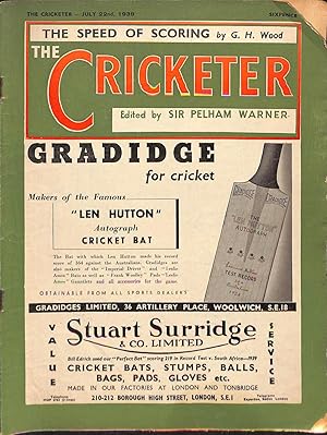 The Cricketer - July 22nd, 1939