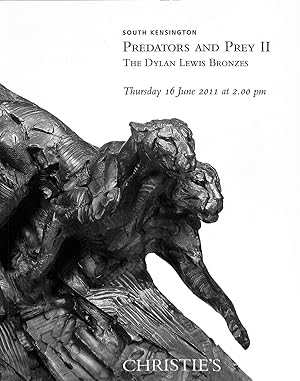 Christie's South Kensington 2011 'Predators and Prey II: The Dylan Lewis Bronzes'