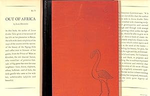 out of africa by isak dinesen out of africa by isak dinesen