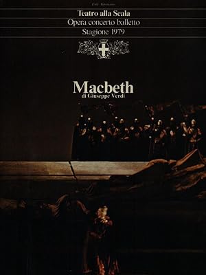 Bild des Verkufers fr Macbeth Stagione 1979 zum Verkauf von Librodifaccia