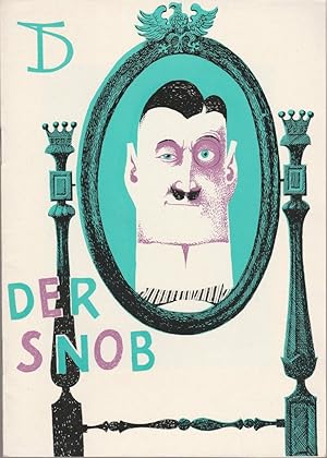 Imagen del vendedor de Programmheft Carl Sternheim DER SNOB Spielzeit 1962 / 63 Heft 6 a la venta por Programmhefte24 Schauspiel und Musiktheater der letzten 150 Jahre