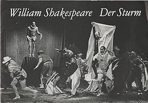 Seller image for Programmheft William Shakespeare DER STURM Vorauffhrung 4. Juli 1975 Spielzeit 1975 / 76 Heft 3 for sale by Programmhefte24 Schauspiel und Musiktheater der letzten 150 Jahre