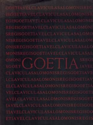 The Book of the Goetia of Solomon the King; Translated into English Tongue by a Dead Hand and Ado...