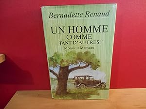 Bild des Verkufers fr UN HOMME COMME TANT D'AUTRES MONSIEUR MANSEAU TOME 2 zum Verkauf von La Bouquinerie  Dd
