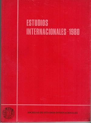 Imagen del vendedor de ESTUDIOS INTERNACIONALES-1980 a la venta por Librera Dilogo