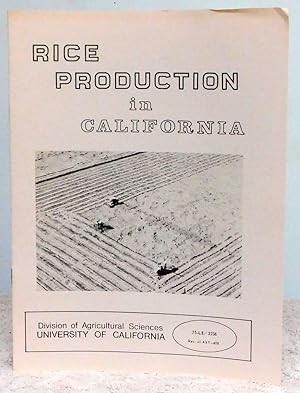 Immagine del venditore per Rice Production in California venduto da Argyl Houser, Bookseller