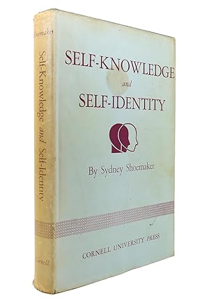 Image du vendeur pour SELF-KNOWLEDGE AND SELF-IDENTITY mis en vente par Rare Book Cellar