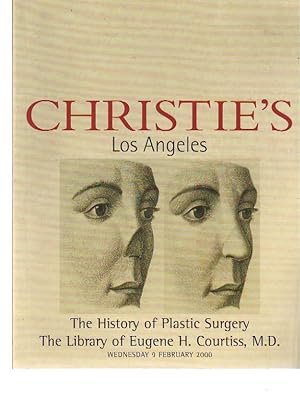 Christies 2000 History of Plastic Surgery, Courtiss Library