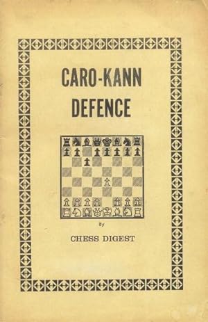 Seller image for Caro-Kann Defense for sale by Paperback Recycler