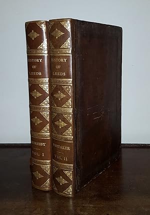 Bild des Verkufers fr HISTORY OF LEEDS Ducatus Leodiensis or the Topography of the Ancient and Populous Town and Parish of Leedes and Parts Adjacent in the West Riding of the County of York [&] Loidis and Elmete or an Attempt to Illustrate the Districts Described zum Verkauf von Rothwell & Dunworth (ABA, ILAB)