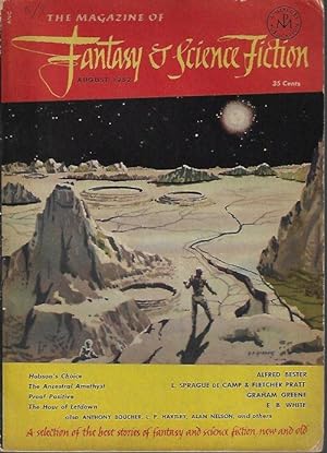Seller image for The Magazine of FANTASY AND SCIENCE FICTION (F&SF): August, Aug. 1952 for sale by Books from the Crypt