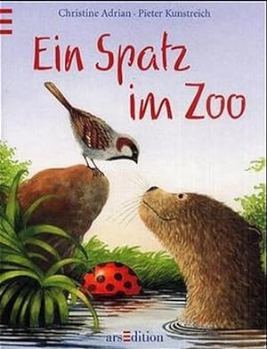 Bild des Verkufers fr Ein Spatz im Zoo zum Verkauf von Gerald Wollermann