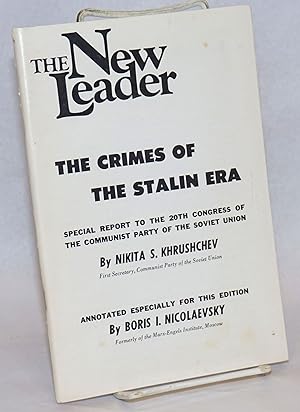 The Crimes Of The Stalin Era