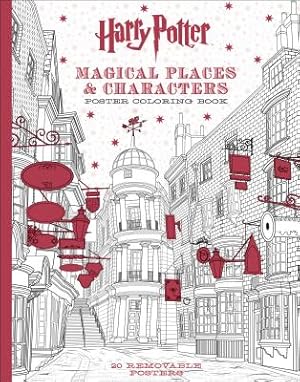 Bild des Verkufers fr Harry Potter Magical Places & Characters Poster Coloring Book (Paperback or Softback) zum Verkauf von BargainBookStores