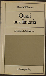 Musikalische Schriften; Teil: 2., Quasi una fantasia