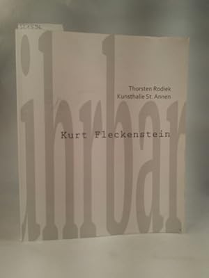 Immagine del venditore per Kurt Fleckenstein: Unberhrbar Unberhrbar venduto da ANTIQUARIAT Franke BRUDDENBOOKS