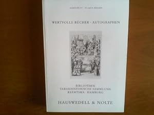 Katalog zur Auktion 377 des Auktionshauses Hauswedell & Nolte: Wertvolle Bücher und Autographen d...