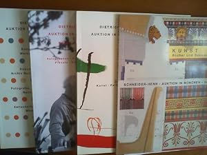6 Kataloge zu Auktionen des Auktionshauses Dietrich Schneider-Henn: 1) Auktion am 14. Mai 1990: K...