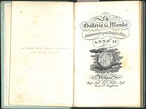 La Galleria del Mondo. Almanacco per l'anno 1829. Anno IV